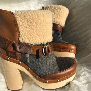 Woolrich artist clog